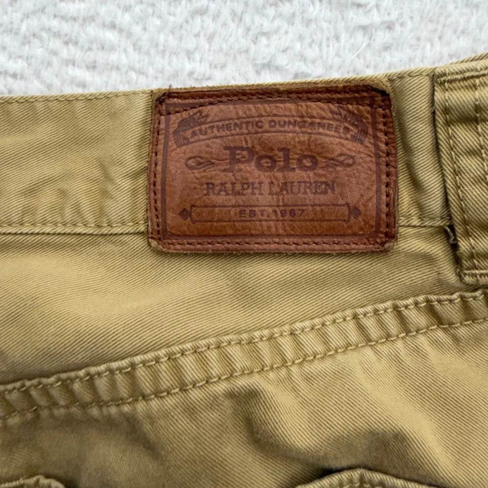 Polo Ralph Lauren Authentic Dungarees 650 Straight Fit Tan Khaki Pants 32x30